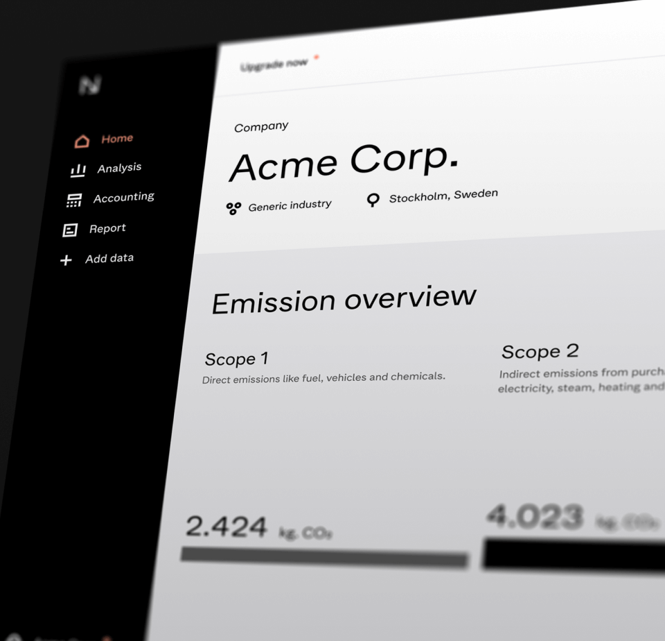 Carbon emission overview