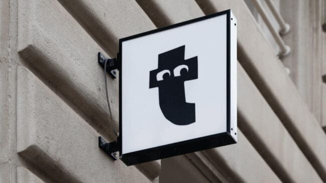Flying Tiger Logo on storefront