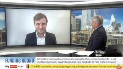 Kristian Rönn on Sky News