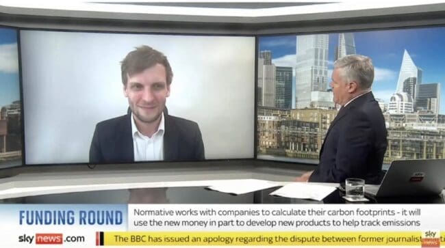 Kristian Rönn on Sky News