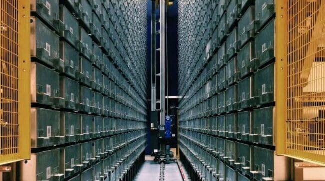 Manufacturing warehouse